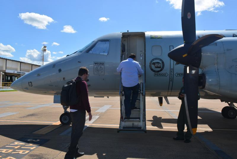 Valéria Garbullio - Transporte do fígado até Sorocaba foi feito por uma aeronave da Força Área Brasileira