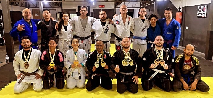 Equipe faturou várias medalhas na competição