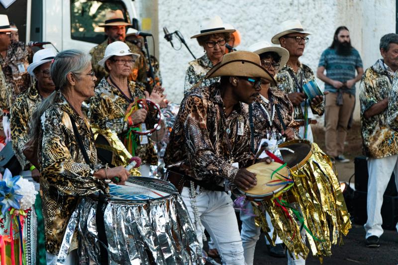 Ciclo de Cultura Tradicional 2022, que passou por Franca (SP), com grupos de Congada