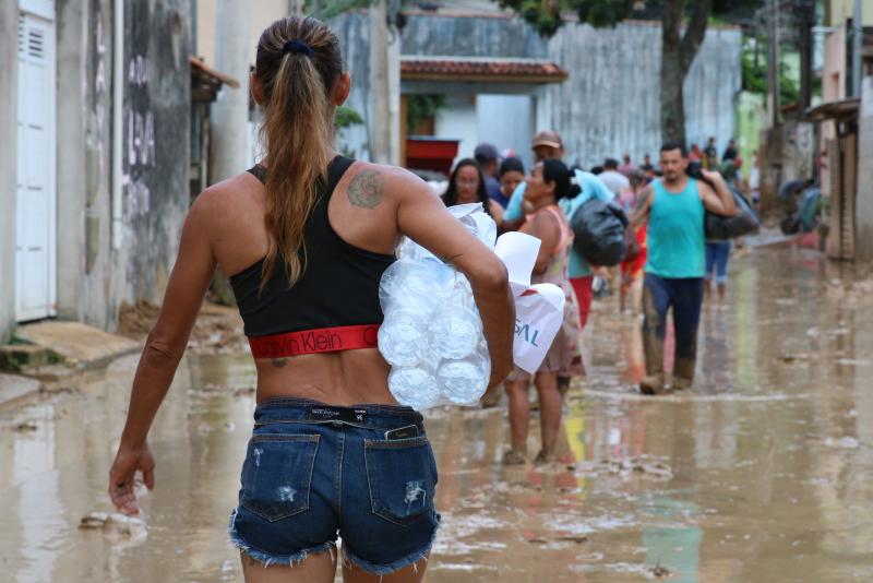 Temporal foi considerado o maior acumulado de chuva que se tem registro no país