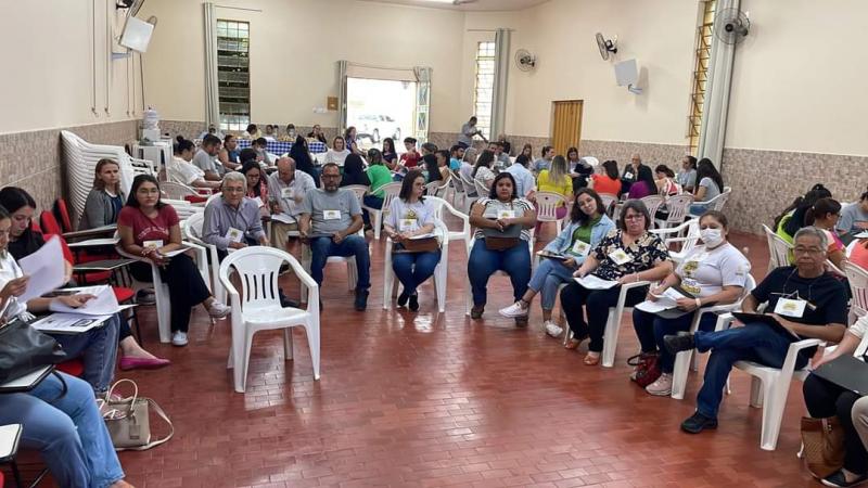 Estiveram presentes na Conferência Municipal de Saúde gestores municipais, profissionais da saúde e população