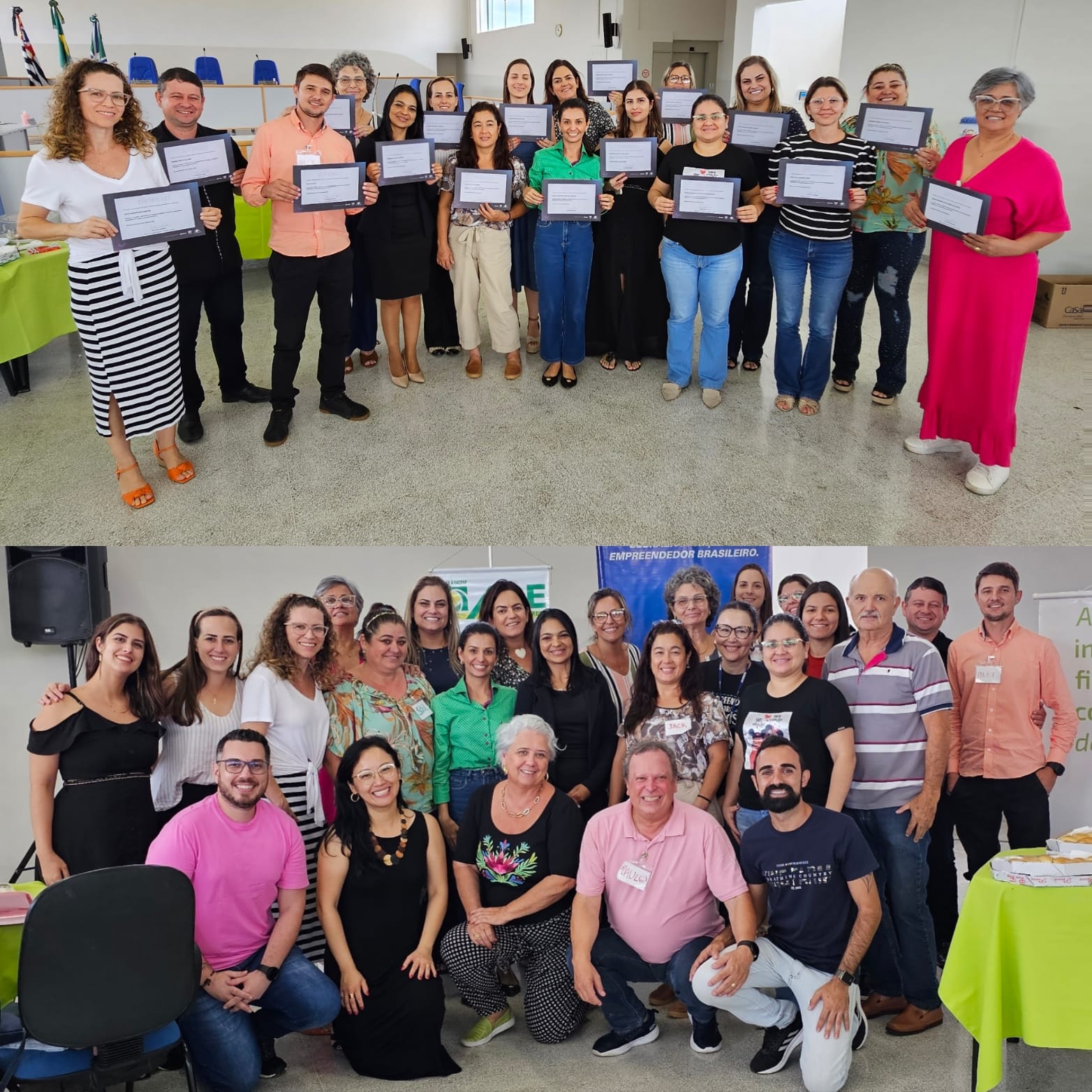 Foram 17 participantes do 1º Empretec de Presidente Bernardes