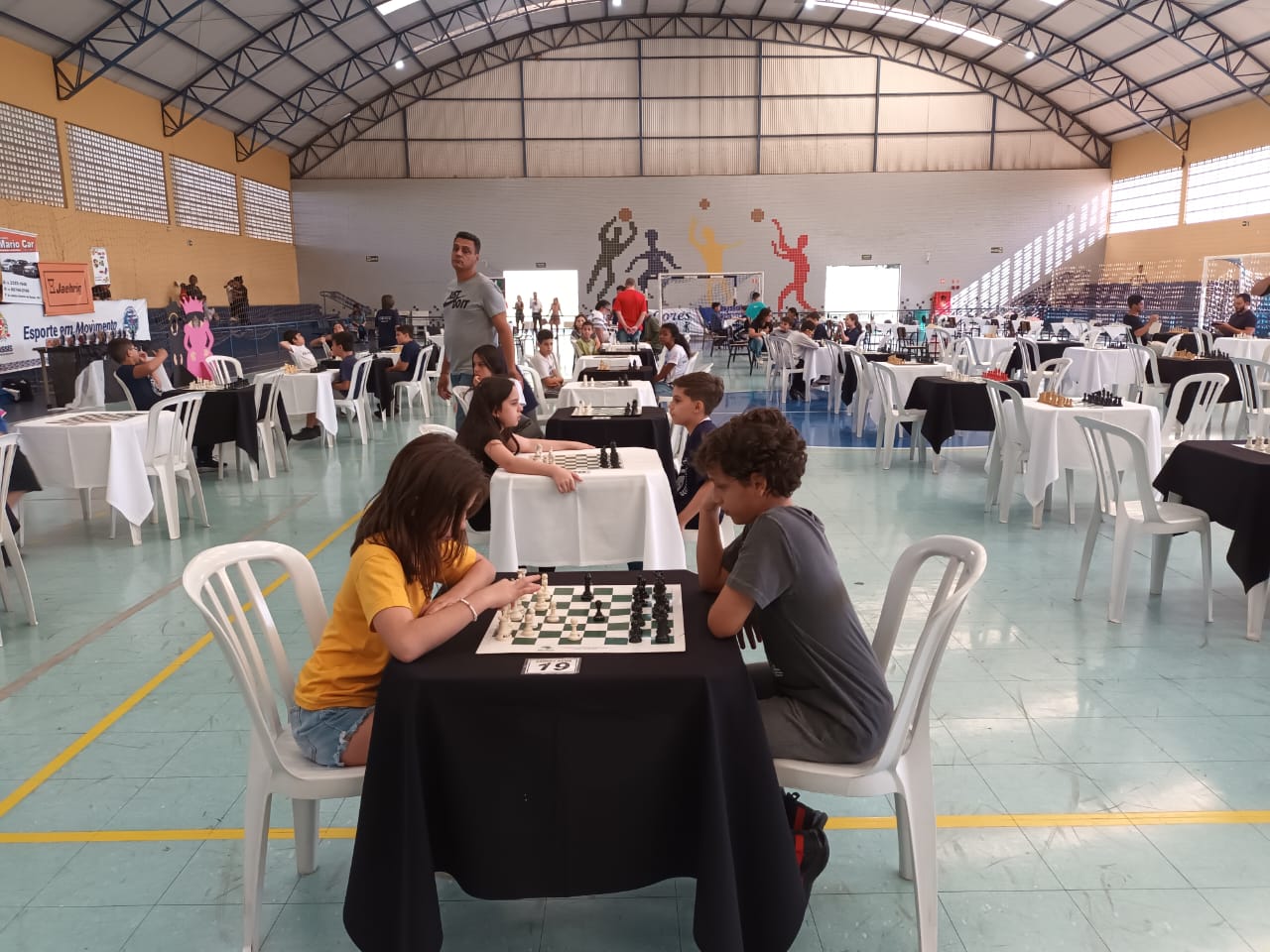 Atletas participaram no último final de semana, da Copa Assisense de Xadrez