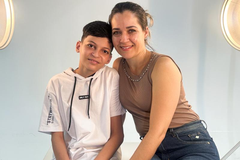 Ana Cláudia iniciou curso de Libras para garantir comunicação mais inclusiva ao filho, Matheus