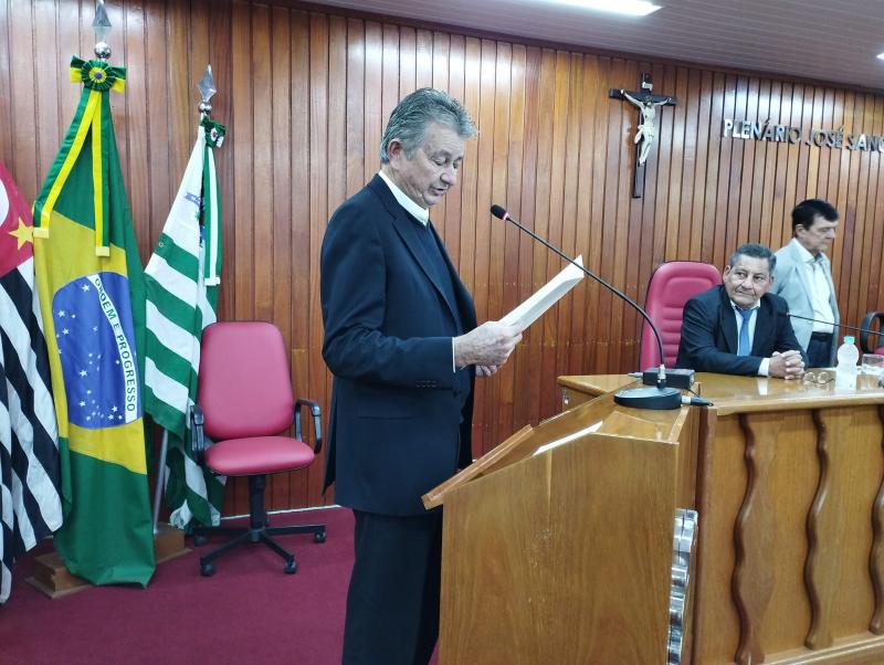Adauto Muniz de Andrade ficará à frente da Prefeitura até o final do mandato, em dezembro de 2024