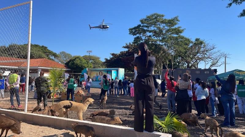 Ação fortaleceu trabalho de educação ambiental junto à garotada