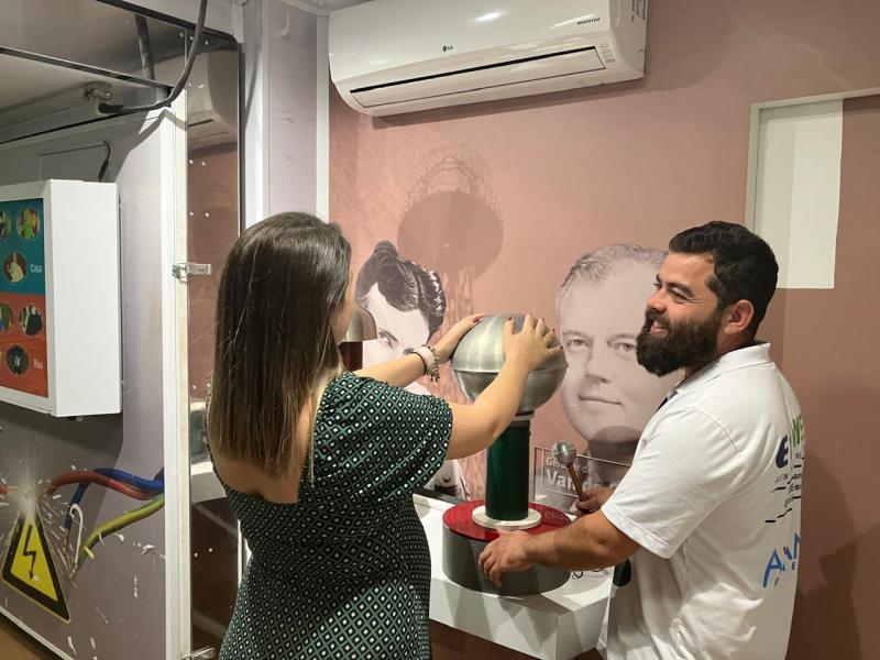 Unidade móvel segue aberta para visitação gratuita, nesta sexta-feira, das 10h às 21h