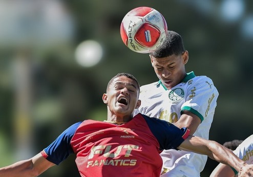 Grêmio jogou de igual para a igual contra uma das melhores categorias de base do futebol brasileiro 