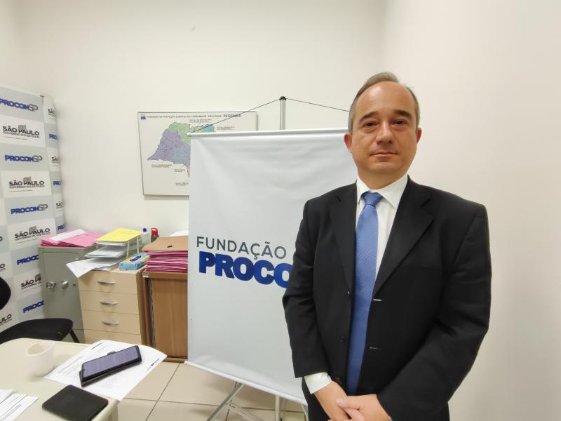 Diretor executivo do Procon no Estado de São Paulo, Luiz Orsatti Filho, concedeu entrevista a O Imparcial na manhã desta terça-feira