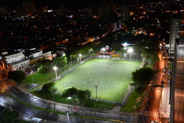 Campo sintético do Parque do Povo será uma das canchas da disputa do 4º Torneio SP Cap Prudente de Futebol Society