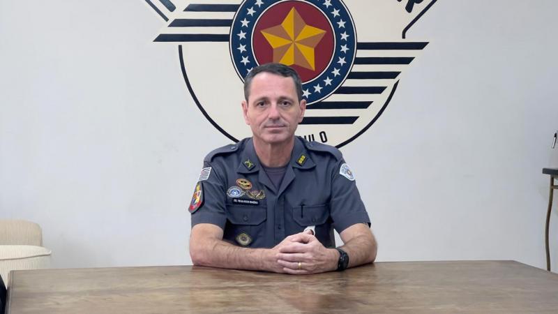 Coronel da Polícia Militar, Marcos Rogério Lemes, novo comandante do CPI-8