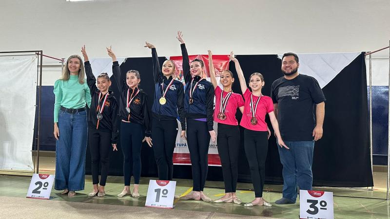 Duo de bolas, com Lívia Guedes e Maria Fernanda Ederli Emanoel, também garantiu o 3º lugar