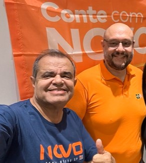 Mauro César e Danilo Rizzo, pré-candidatos a prefeito e vice