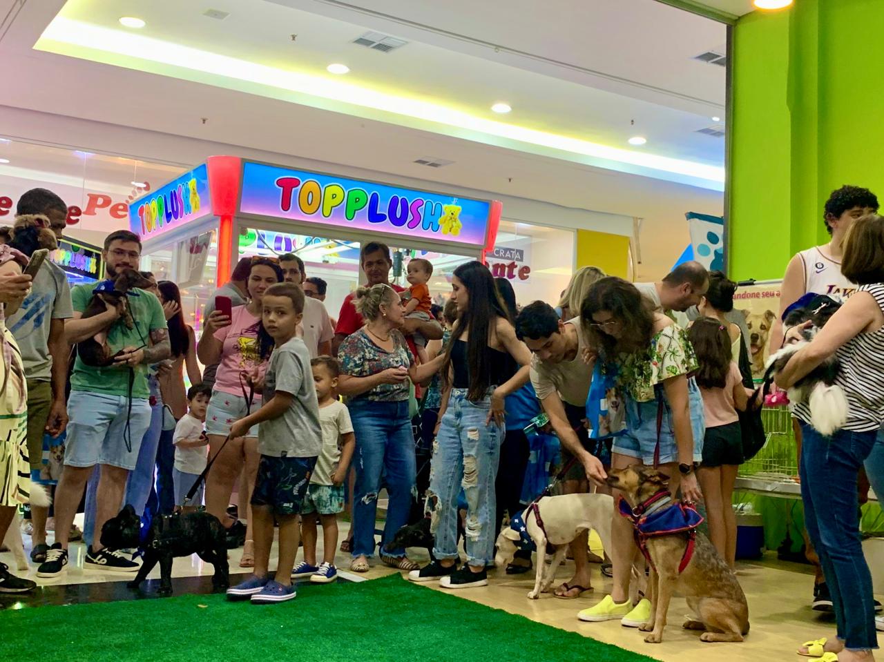 Encontro de cães acontece neste sábado, no Espaço Pet do Parque Shopping