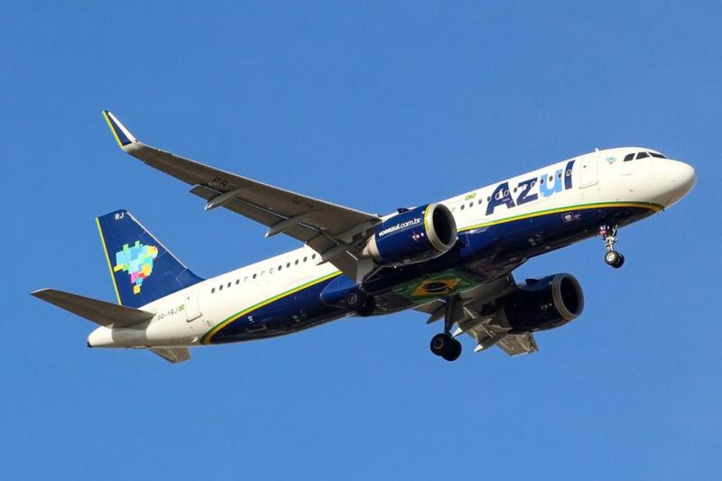 Azul oferece 11 frequências adicionais com aviões Airbus A320 Neo, que têm capacidade para até 174 passageiros