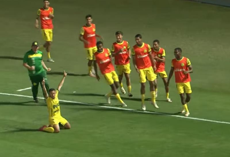 Gol do jovem atacante Fabricio Lima no último lance do 1º tempo deu a vitória para o Mirassol diante do Vocem 