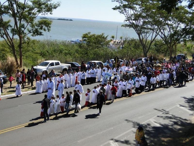 Celebração de Nossa Senhora dos Navegantes em Epitácio, unindo fiéis de Nova Porto XV e Bataguassu