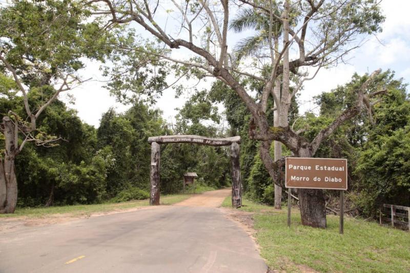 Parque Estadual Morro do Diabo é uma das unidades fechadas temporariamente