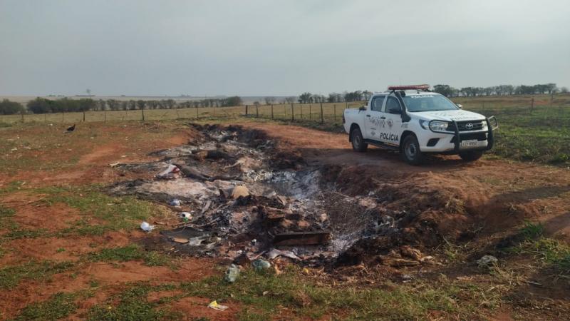 Polícia Ambiental indicou que embora a prática tenha infringido normas ambientais, o incidente não foi classificado como crime ambiental