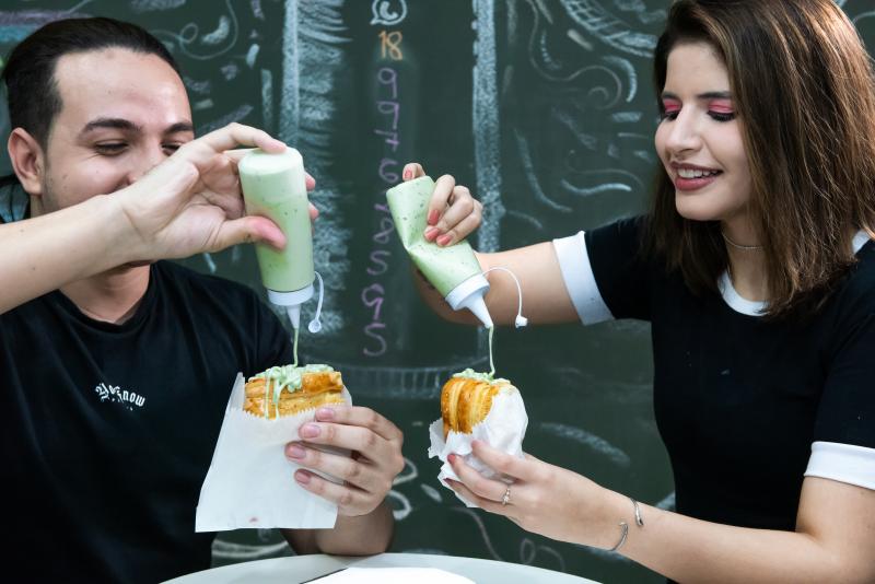 Molho verde é parceria certa com lanches e salgados