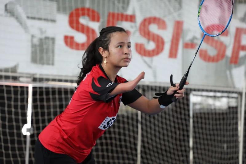 Amanhã, Minicurso de Parabadminton, com a professora Mayara Bacarin e a atleta Mikaela Almeida (foto)