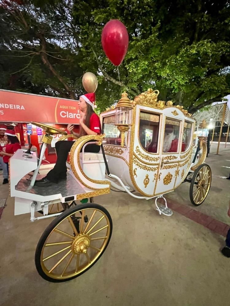 Papai Noel chegará de carruagem ao centro de Prudente