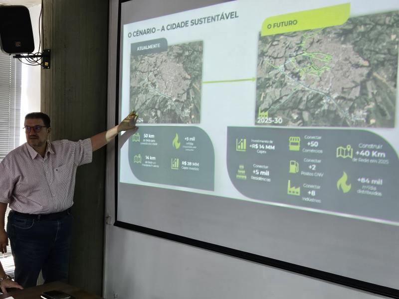 Necta Gás Natural apresentou projeto de expansão à Prefeitura de Prudente