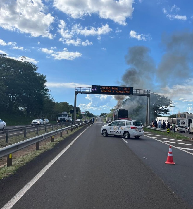 Incidente ocorreu no sentido oeste do km 567, no trecho urbano de Presidente Prudente