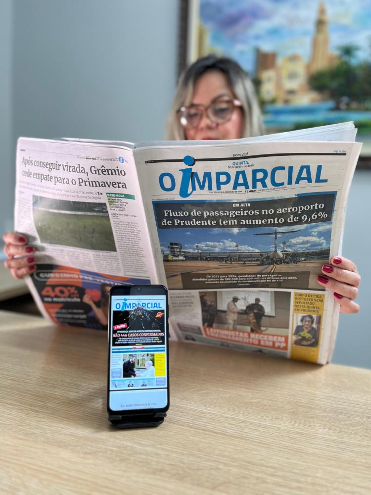 O Imparcial segue a tradição do jornal impresso e conta com edição digital