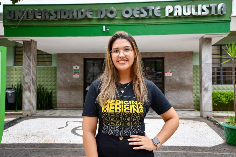 Victoria Borges Ferreira Cunha ingressou no curso de Medicina por meio do Fies