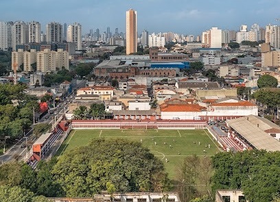 Estádio Conde Rodolfo Crespi, na Rua Javari, na Mooca em São Paulo, é o palco do duelo de G8 entre Juventus e Grêmio Prudente 