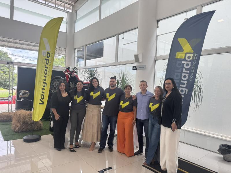 Equipe do Consórcio Vanguarda, no evento realizado na Cremone Motonáutica