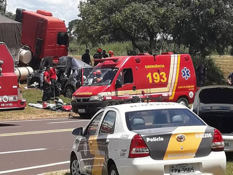 Guarda Municipal de Rancharia, Acidente na Rodovia Brigadeiro Eduardo Gomes ocorreu domingo