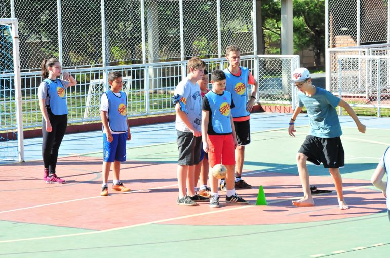 Arquivo - Gincanas esportivas estão entre as atividades programadas, tudo visando a diversão no período de recesso